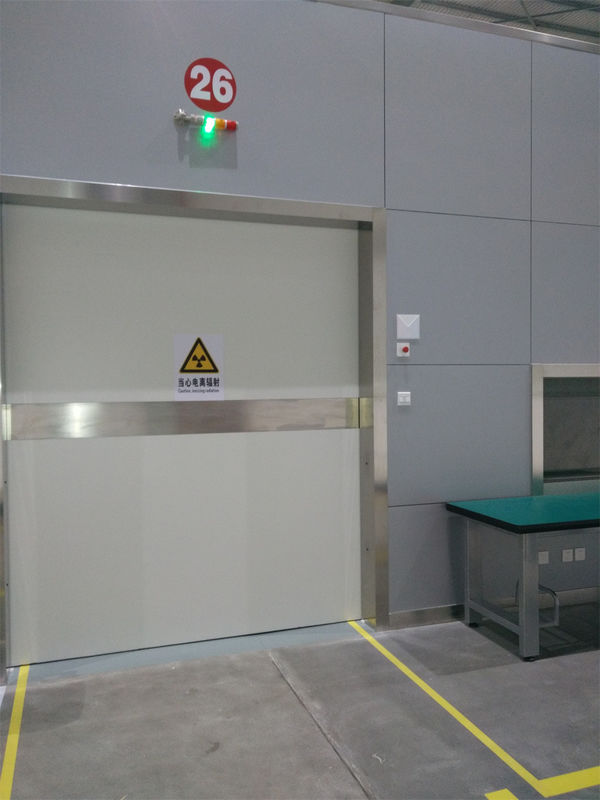 Strahlenschutzschild Schild für Röntgenstrahlen mit Schutzfenster 600 x 600 mm